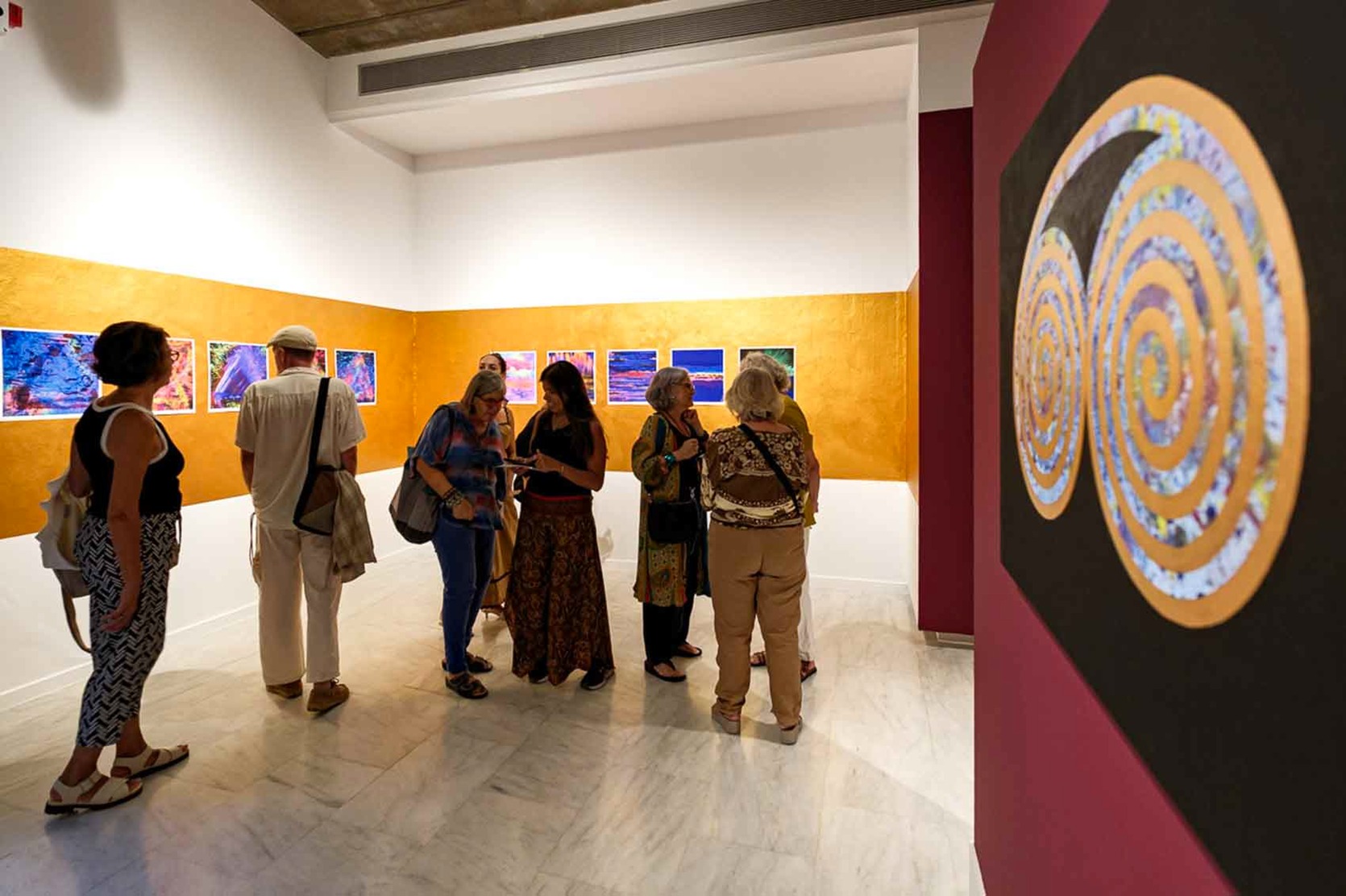 Exposicion Sacred Place de Alfonso Crujera