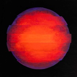 849 Círculo sesgado Rojo